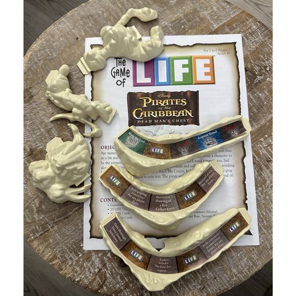 Game Of Life Pirates of the Caribbean Dead Mans Chest Replacement Part Islands - Picture 1 of 12